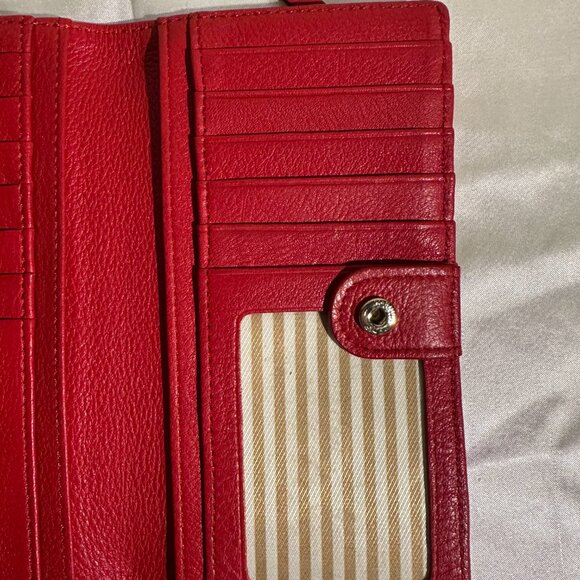 Kate Spade Red Leather Wallet - Picture 3 of 6